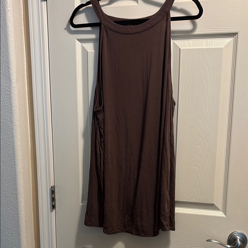 Torrid Brown Sleeveless Tank Top